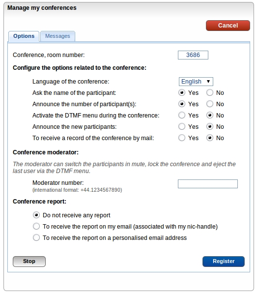 Conference Management