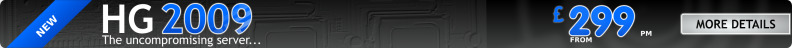 Discover the new HG 2009 dedicated servers